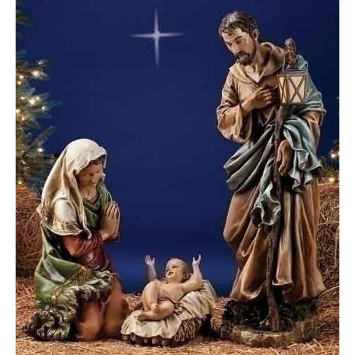 3 Piece Holy Family by Joseph's Studio® 39" Color Nativity Collection