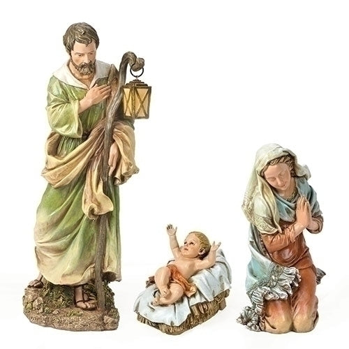 HOLY FAMILY SET by Joseph's Studio® 27" Color Nativity Collection