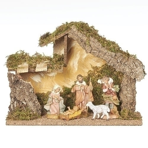 5 Piece Shepherd's Wake Italian Nativity Set - Fontanini® 5" Collection
