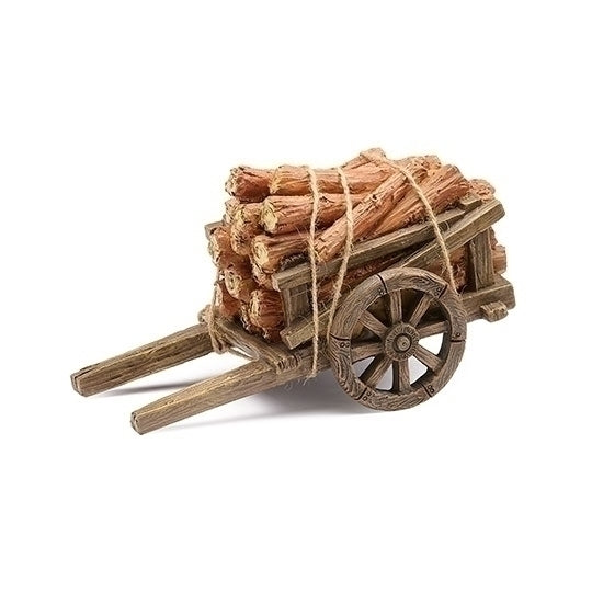 CART with Logs - Fontanini® 5" Collection - 2025 PREORDER, SHIPS 7/25