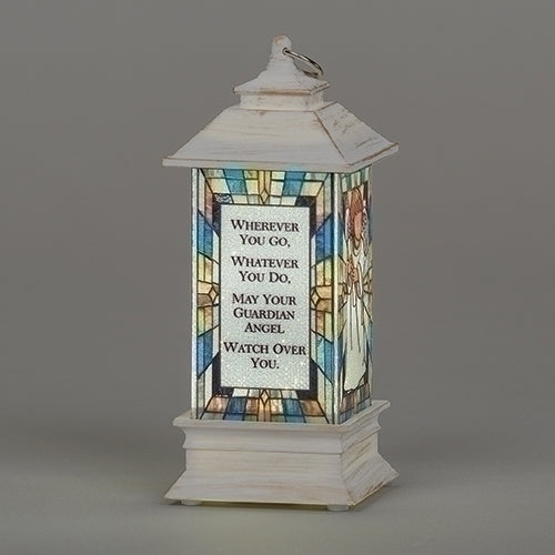 Watchful Angel Prayer Lighted Small Lantern - Fontanini® Gift Collection - RETIRED SALE