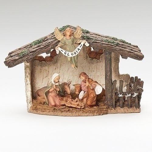 SILENT NIGHT Tabletop Nativity Musical - Fontanini® Gifts Collection