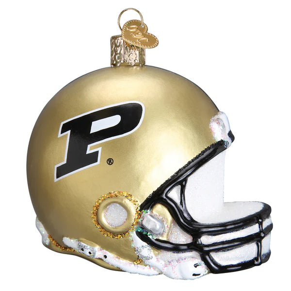 PURDUE Old World Christmas Helmet Licensed Ornament - SPECIAL PURCHASE