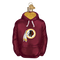 WASHINGTON REDSKINS Old World Christmas Hoodie Licensed Ornament - SPECIAL PURCHASE